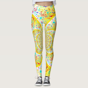 Spiralgelb Leggings