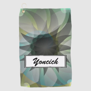 Spiralhai von Kenneth Yoncich Golfhandtuch