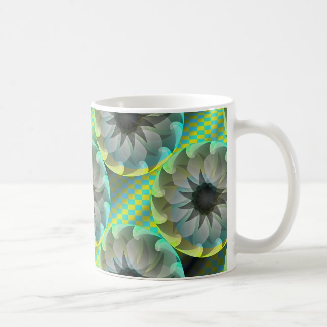Spiralhai von Kenneth Yoncich Kaffeetasse (Rechts)