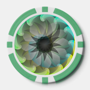 Spiralhai von Kenneth Yoncich Pokerchips