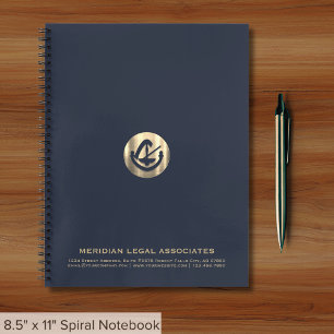Spiralheft für Anwälte Notizbuch
