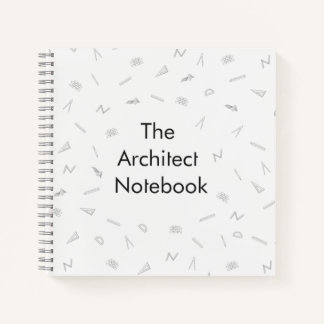 Spiralheft für Architekten Notizbuch