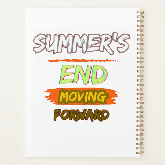 Spiralheft Planer (Rückseite)