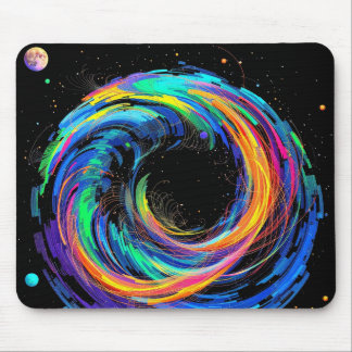 Spiralin' Donut Mousepad