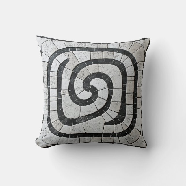 Spiralkissendesign Kissen (Vorderseite)