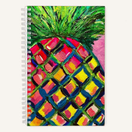 SpiralNotebook für Ananas (Hardcover) Notizbuch