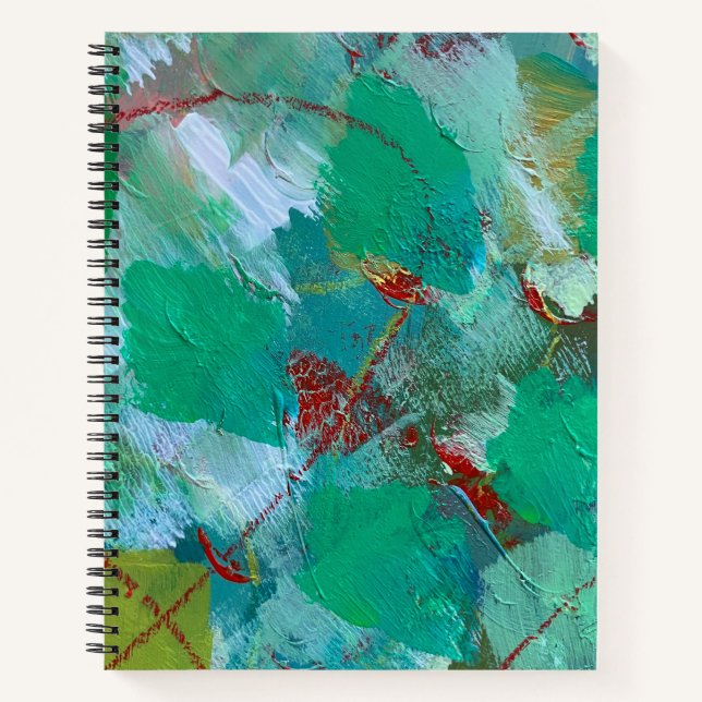 SpiralNotebook in Marmordesign Notizbuch (Vorderseite)
