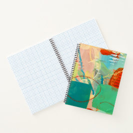 SpiralNotebook in Playground Design Notizbuch