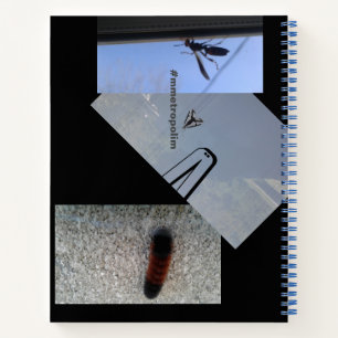 Spiralnotebook/INSECTS/MMETROPOLIM DESIGN Editor Notizbuch