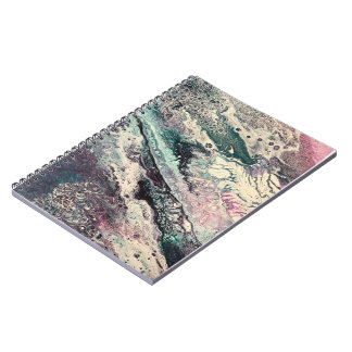 SpiralNotebook mit Johnson Abstrakt Artwork Notizblock