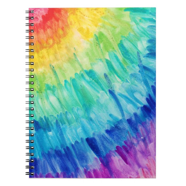SpiralNotebook mit originalen, bemalten Kunstwerke Notizblock (Vorderseite)