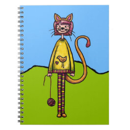 SpiralNotebook, Niedliche Cat Girl Notizblock