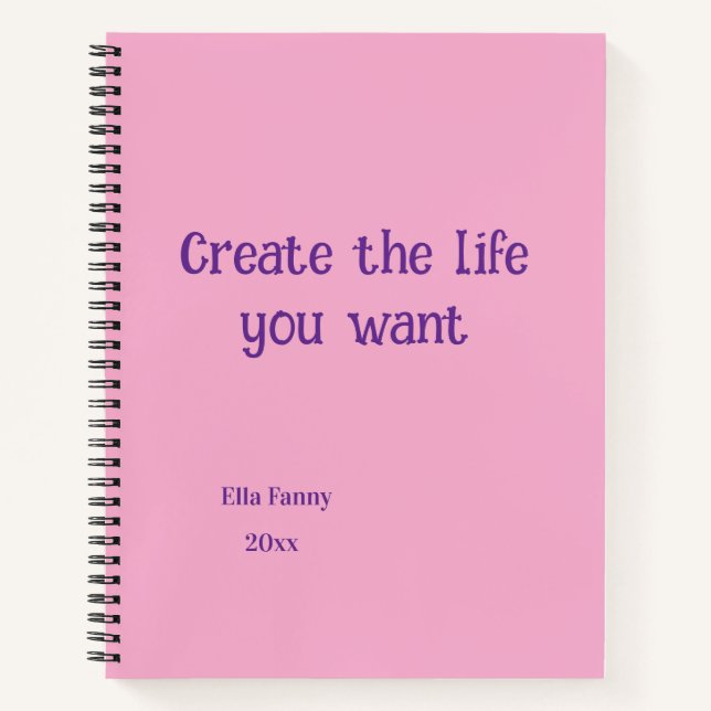 SpiralNotebook Notizbuch (Vorderseite)