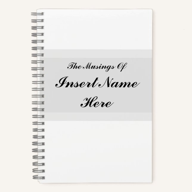 SpiralNotebook Notizbuch (Vorderseite)