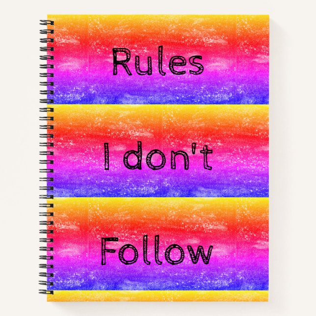 SpiralNotebook Notizbuch (Vorderseite)