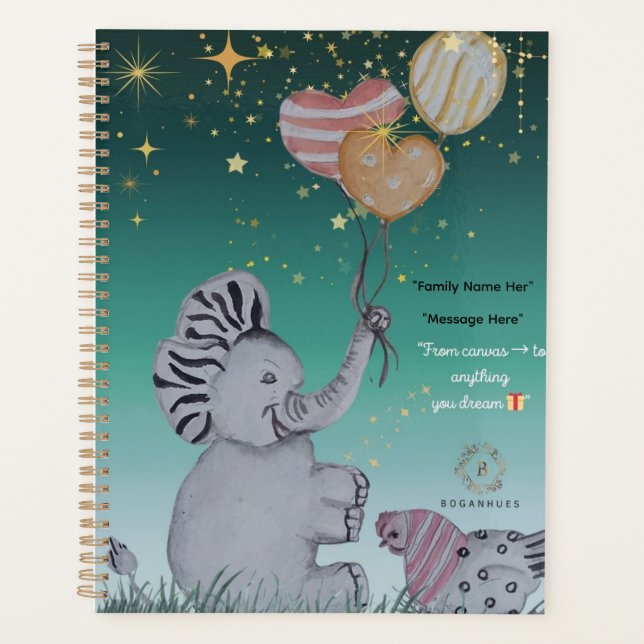 SpiralNotebook Planer (Vorderseite)