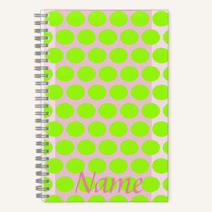 SpiralNotebook, Polka Dots Notizbuch
