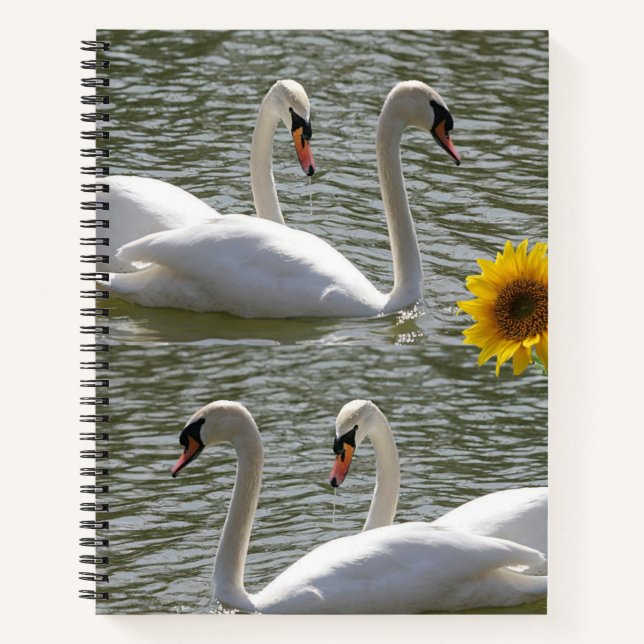 SpiralNotebook-Sonnenblume Notizbuch (Vorderseite)