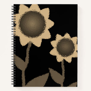 SpiralNotebook-Sonnenblume Notizbuch