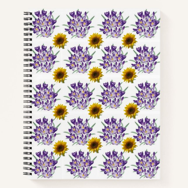 SpiralNotebook-Sonnenblume Notizbuch (Vorderseite)