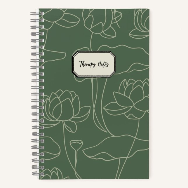 SpiralNotebook, Therapeut-Notebook Notizbuch (Vorderseite)