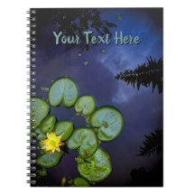 SpiralNotebook "Water Lily"