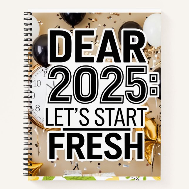 Spiralnotenbuch Notizbuch (Vorderseite)