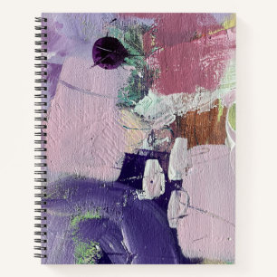 Spiralnotizbuch im Pink Marshmallow Design Notizbuch