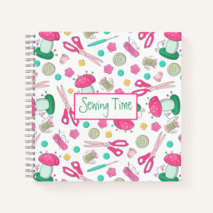 Spiralnotizbuch Nähen Notizbuch