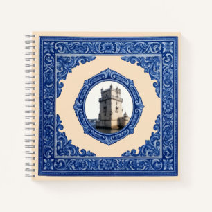 Spiralnotizbuch "Torre de Belém": Die Seele Lissab Notizbuch