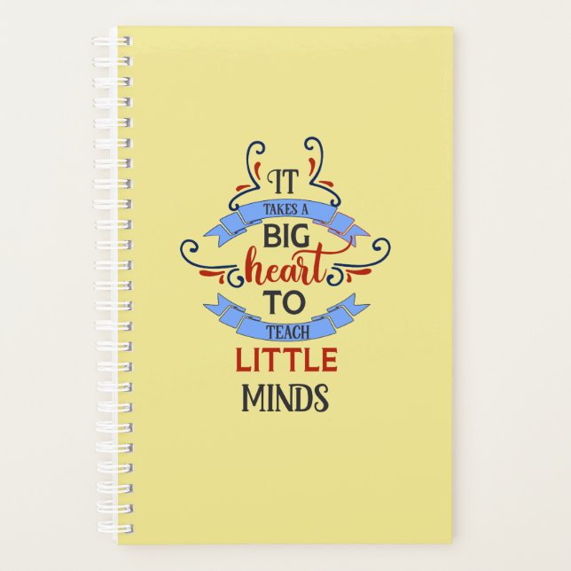 Spiralplaner für Big Heart Teacher Planer (Vorderseite)