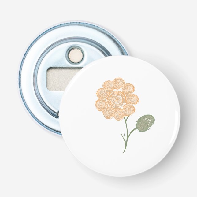 Spirals of Blooming Energy Flaschenöffner (Vorderseite)