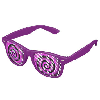 Spiralschirme aus Party Partybrille
