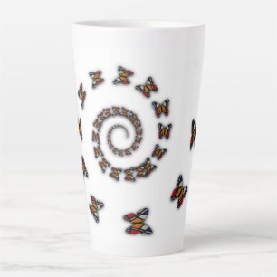 Spiralschmetterlinge Milchtasse