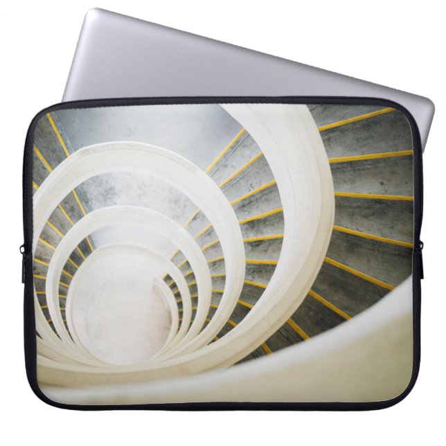 Spiraltreppe Laptopschutzhülle (Vorderseite)