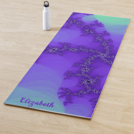 Spiralwachs Fraktal Yoga Mat Yogamatte
