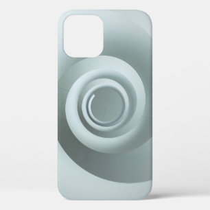 Spiralweiße und graue Abbildung Case-Mate iPhone Hülle