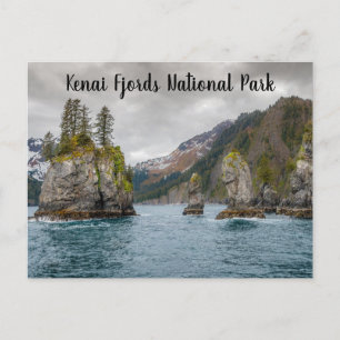 Spire Cove Kenai Fjords Nationalpark Alaska Postkarte