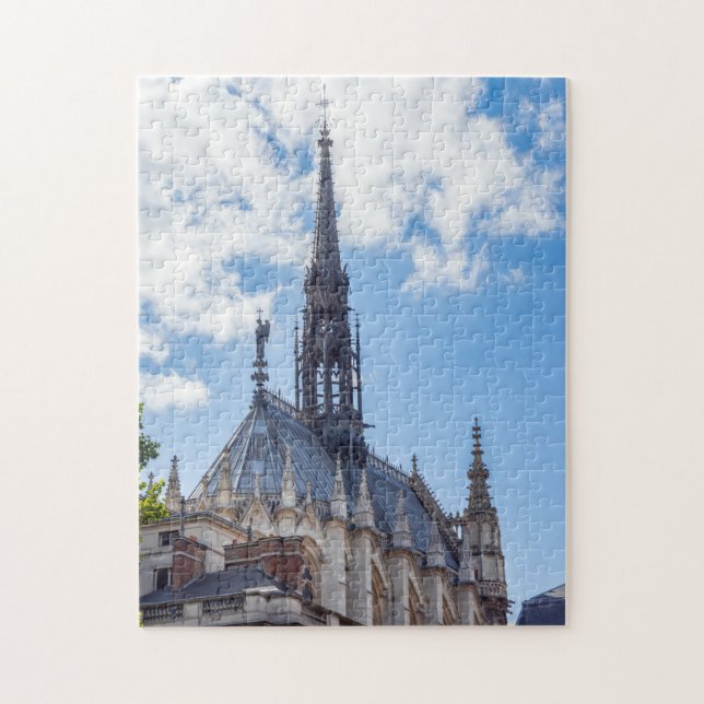 Spire of Saint-Chapelle (Heilige Kapelle) - Paris (Vertikal)