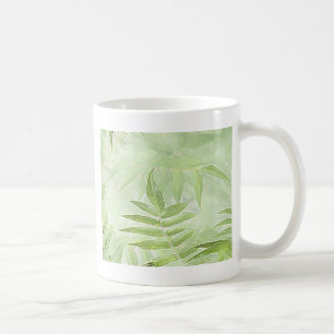 Spirea Blätter - Digitale Kunst Kaffeetasse