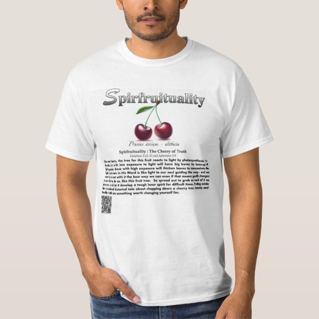 Spirfruitualität : Der Kirsch der Wahrheit T-Shirt (Vorderseite)