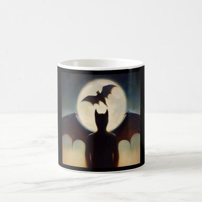 Spirit Animal Bat 2 Kaffeetasse (Mittel)