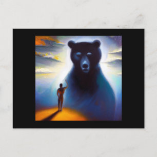 Spirit Animal Bear 2 Postkarte