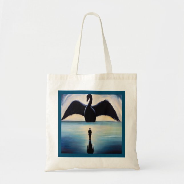 Spirit Animal Black Swan 1 Tragetasche (Vorne)