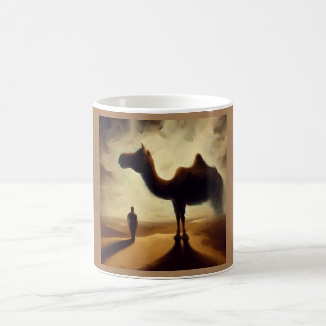 Spirit Animal Camel 2 Kaffeetasse (Mittel)