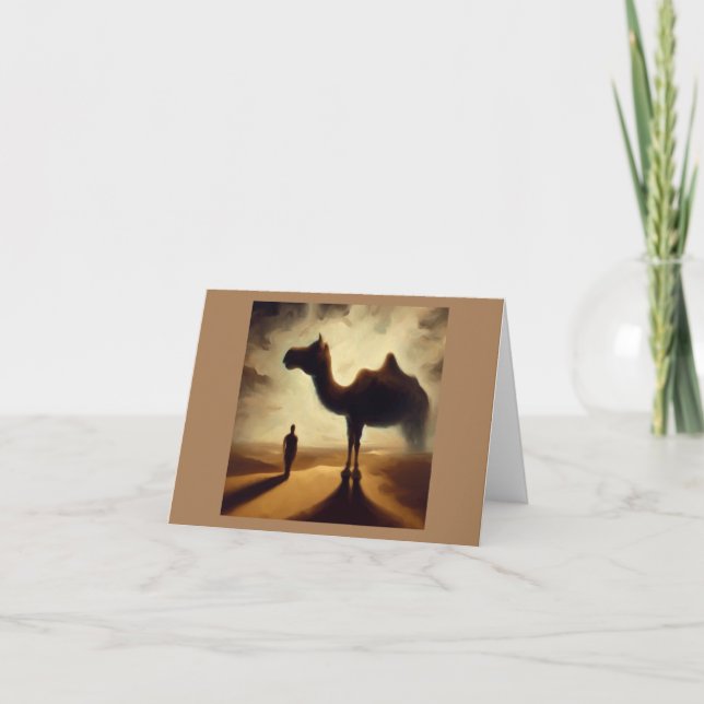 Spirit Animal Camel 2 Karte (Vorderseite)