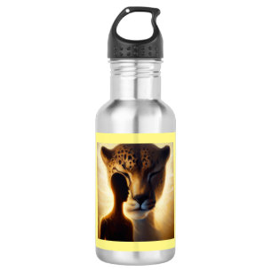 Spirit Animal Cheetah 1 Edelstahlflasche