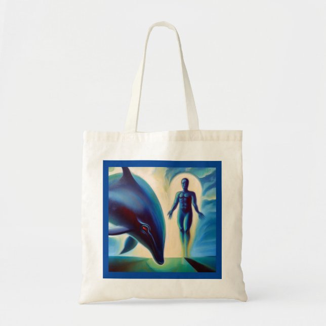 Spirit Animal Delphin 3 Tragetasche (Vorne)