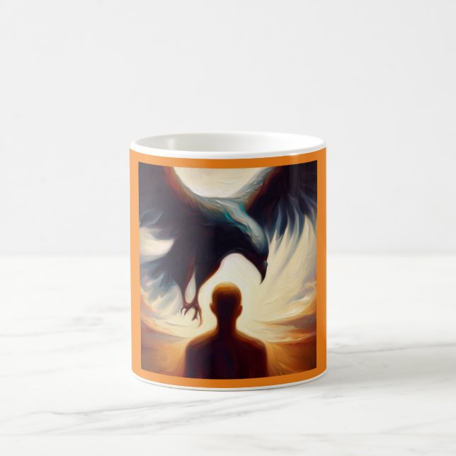Spirit Animal Eagle 1 Kaffeetasse (Mittel)