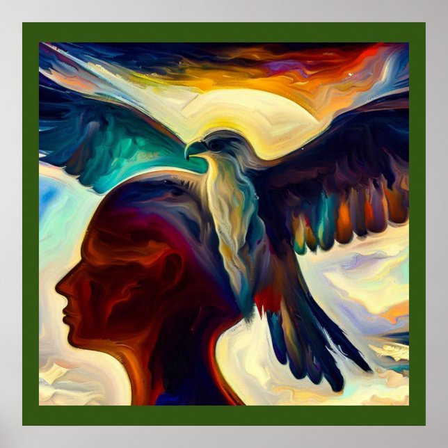 Spirit Animal Eagle 3 Poster (Vorne)